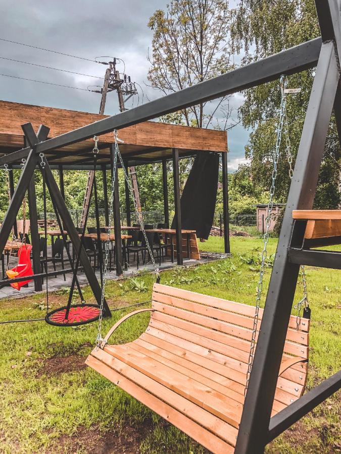La Park Aparthotel Kudowa-Zdroj Bagian luar foto